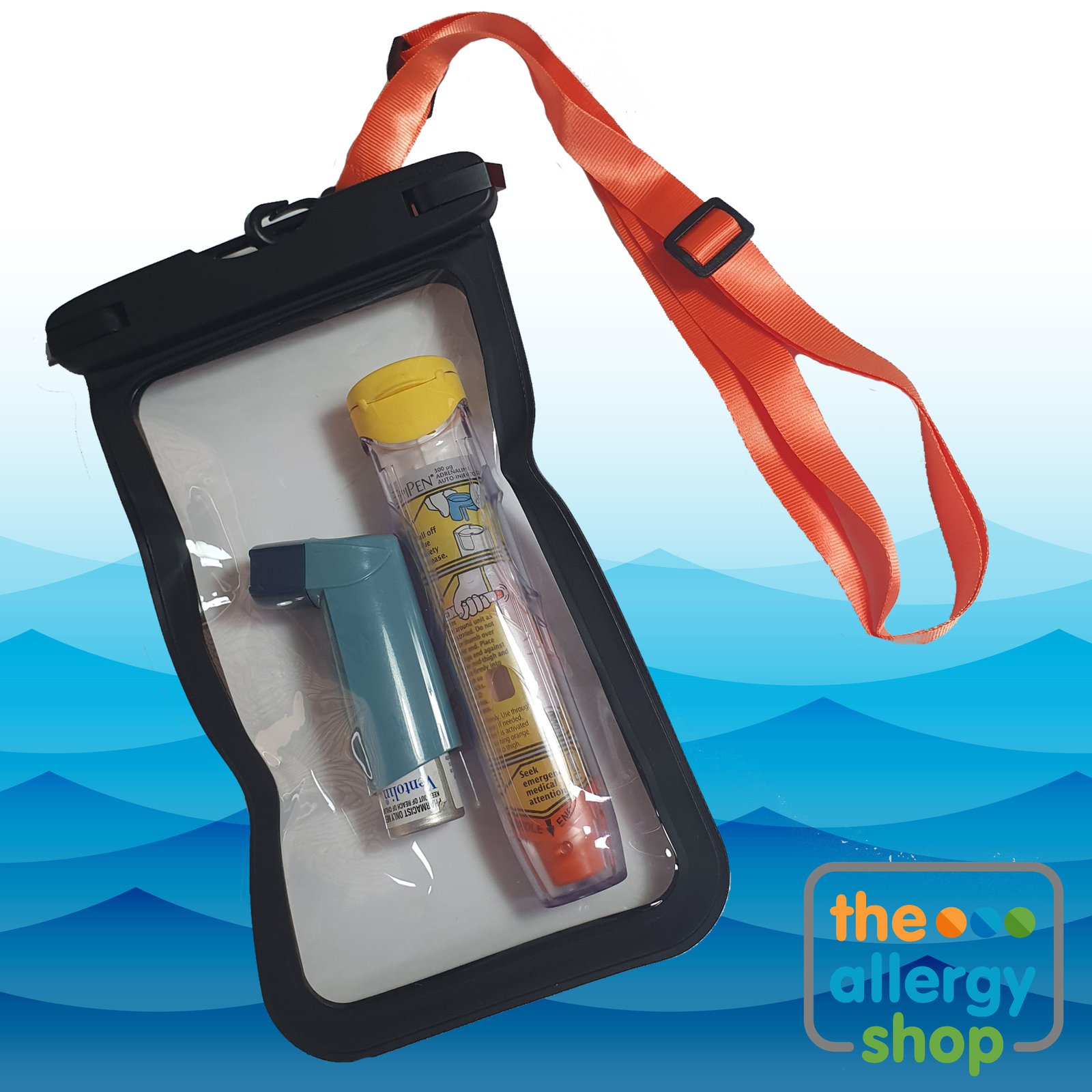 Amazon.com: SITHON EpiPen Medical Carrying Case Insulated, Travel  Medication Organizer Bag Emergency Medical Pouch Holds 2 EpiPens, Asthma  Inhaler, Anti-Histamine, Auvi-Q, Allergy Medicine Essentials, Black :  Health & Household