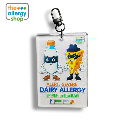 Dairy Allergy Alert Bag Tag