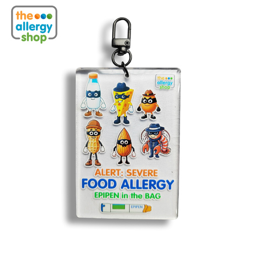 Food Allergy Alert Bag Tag