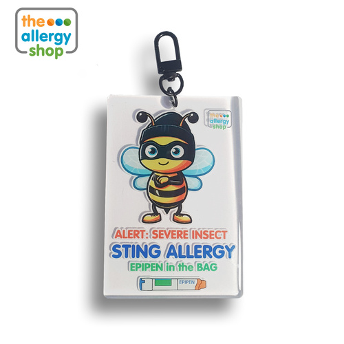 Insect Allergy Alert Bag Tag