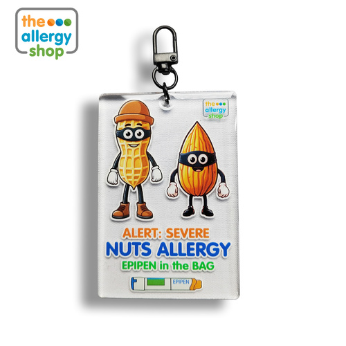 Nuts Allergy Alert Bag Tag